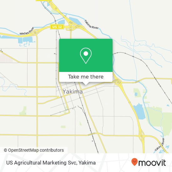 US Agricultural Marketing Svc map