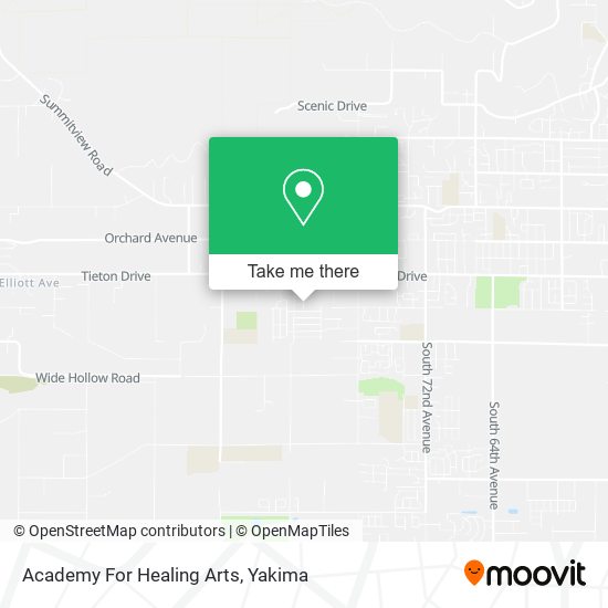 Mapa de Academy For Healing Arts
