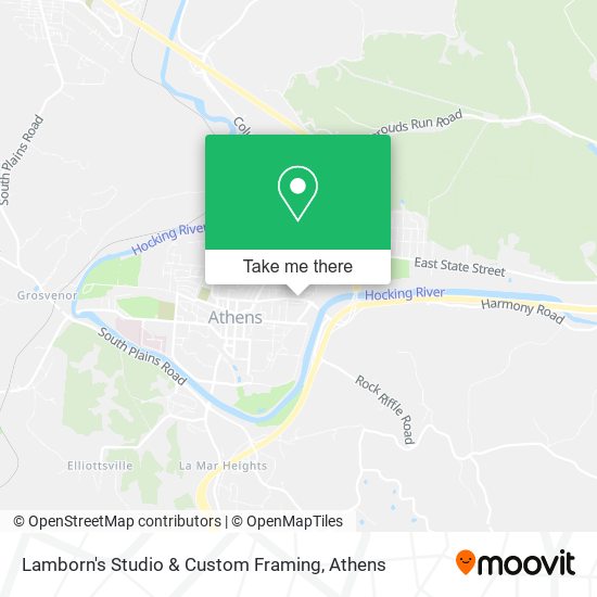Lamborn's Studio & Custom Framing map