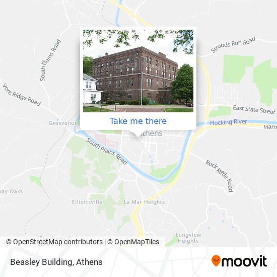 Beasley Building map