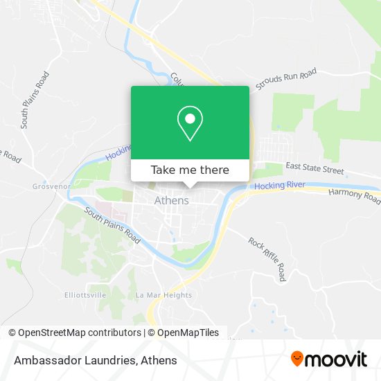 Ambassador Laundries map