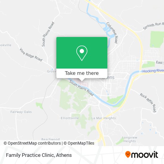 Mapa de Family Practice Clinic