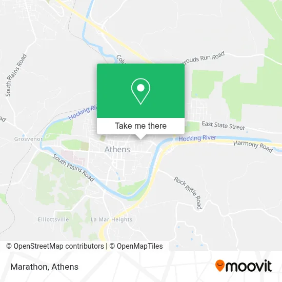 Marathon map