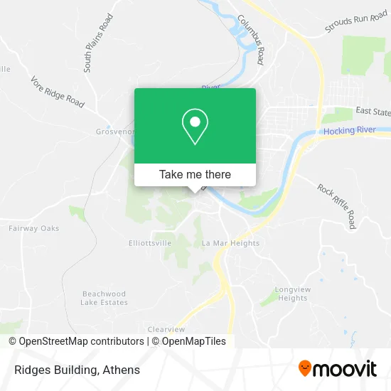 Mapa de Ridges Building