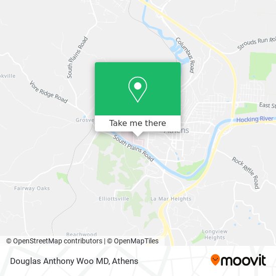 Mapa de Douglas Anthony Woo MD