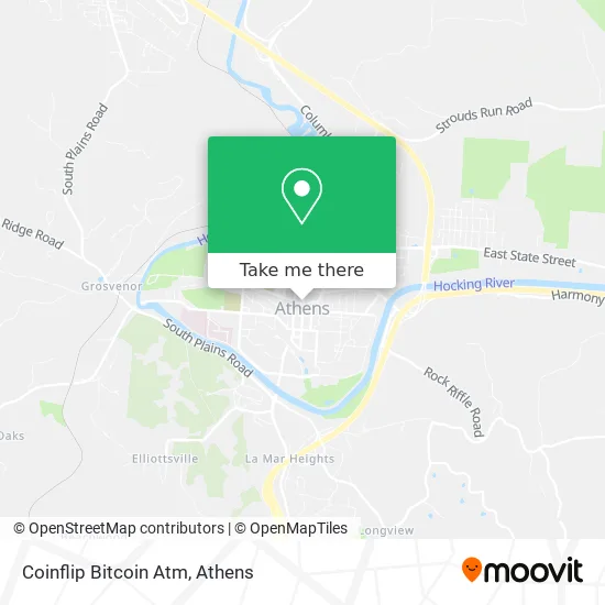 Mapa de Coinflip Bitcoin Atm