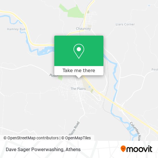 Mapa de Dave Sager Powerwashing