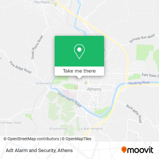 Adt Alarm and Security map