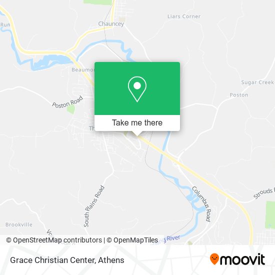 Grace Christian Center map