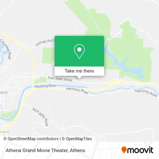 Athena Grand Movie Theater map