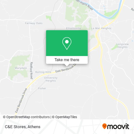 Mapa de C&E Stores