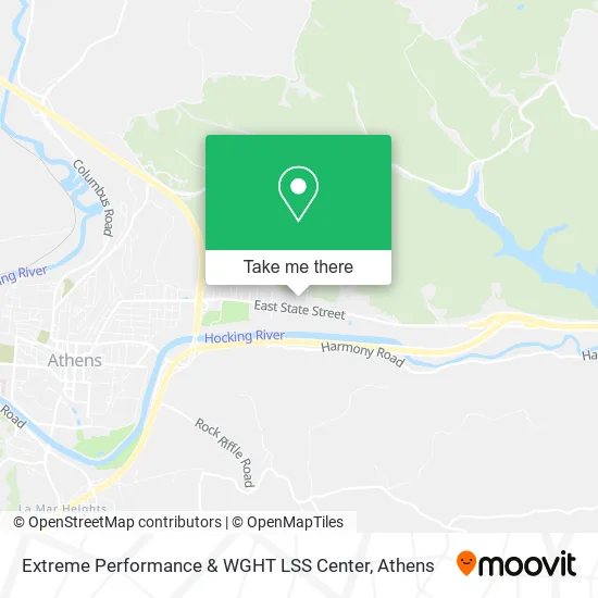Extreme Performance & WGHT LSS Center map