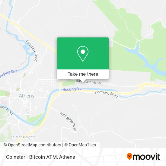 Coinstar - Bitcoin ATM map