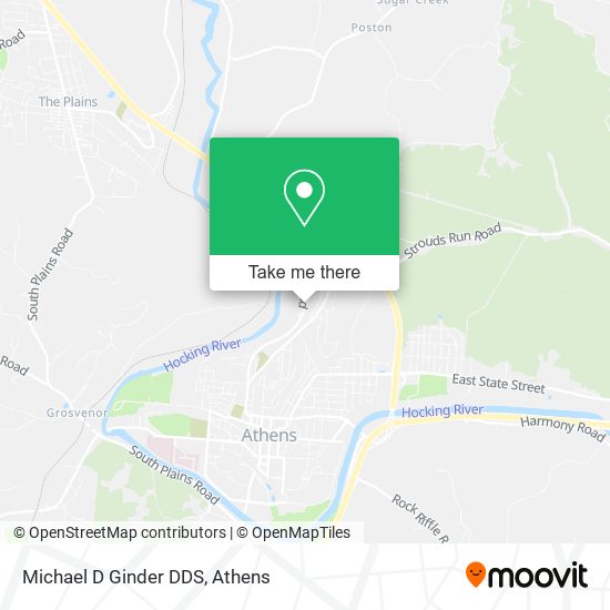 Mapa de Michael D Ginder DDS