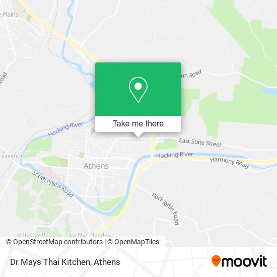 Dr Mays Thai Kitchen map