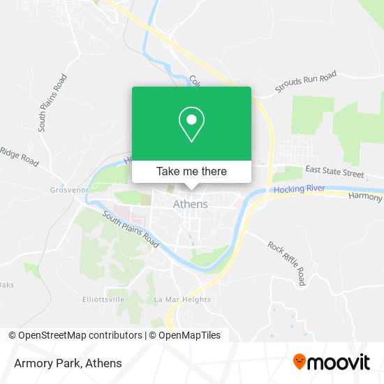 Mapa de Armory Park