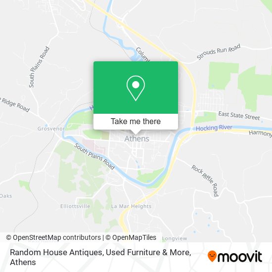 Mapa de Random House Antiques, Used Furniture & More