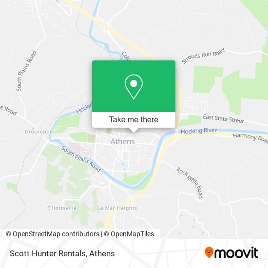 Mapa de Scott Hunter Rentals