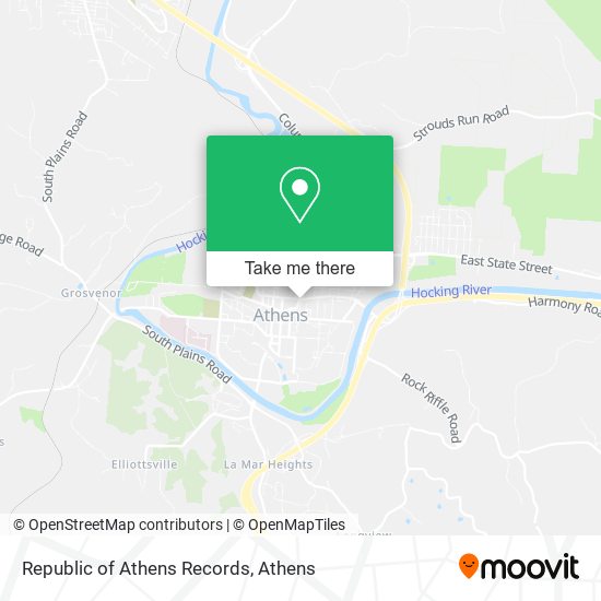 Mapa de Republic of Athens Records