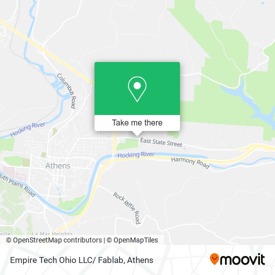 Empire Tech Ohio LLC/ Fablab map
