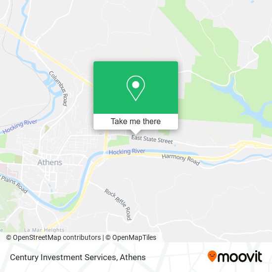 Century Investment Services map