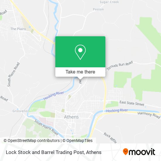 Lock Stock and Barrel Trading Post map