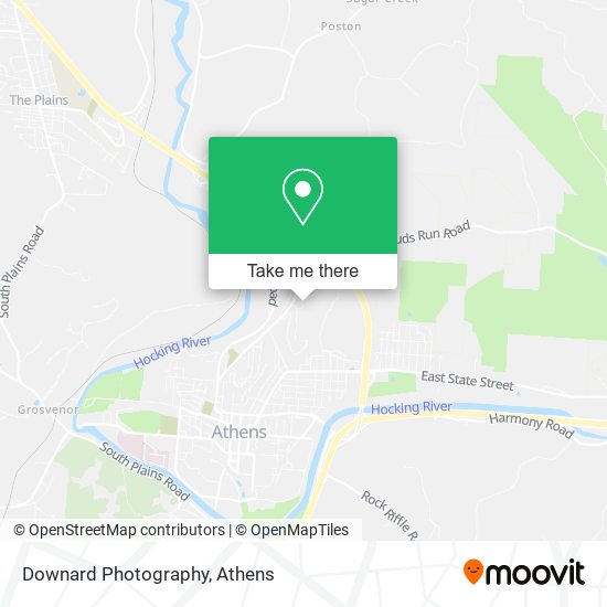 Mapa de Downard Photography