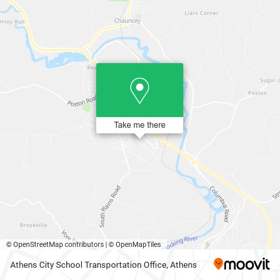 Mapa de Athens City School Transportation Office