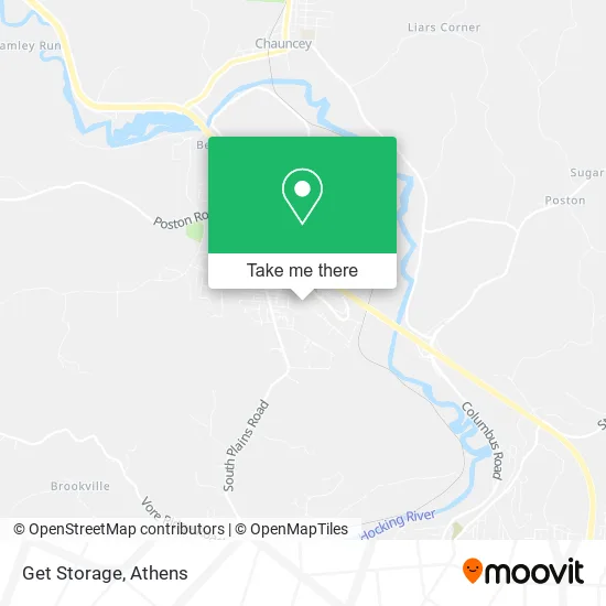 Mapa de Get Storage