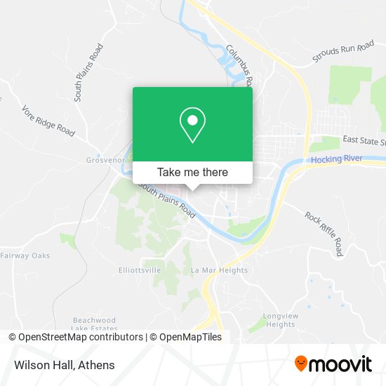 Mapa de Wilson Hall