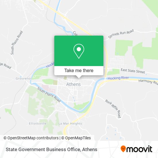 Mapa de State Government Business Office