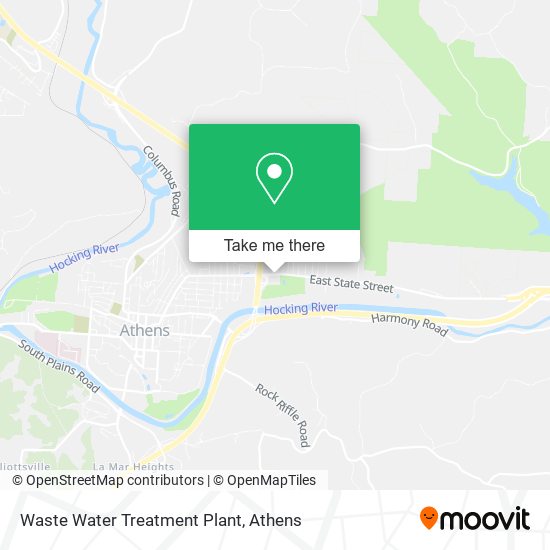Waste Water Treatment Plant map