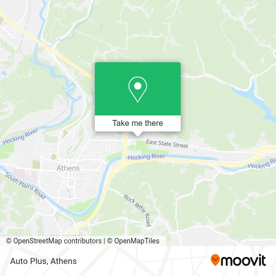 Auto Plus map