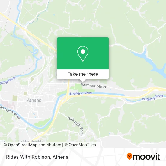 Rides With Robison map