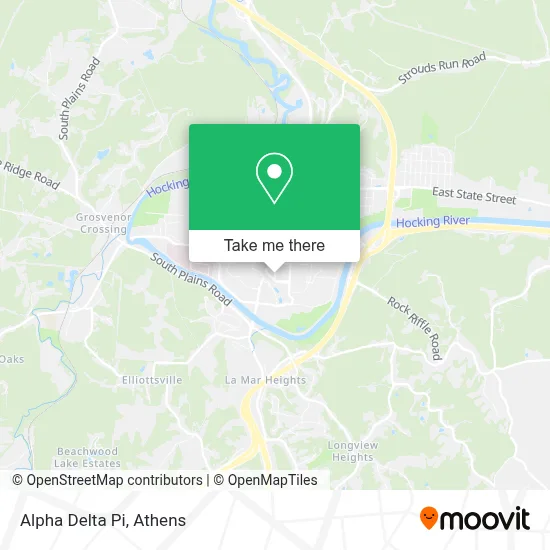 Alpha Delta Pi map