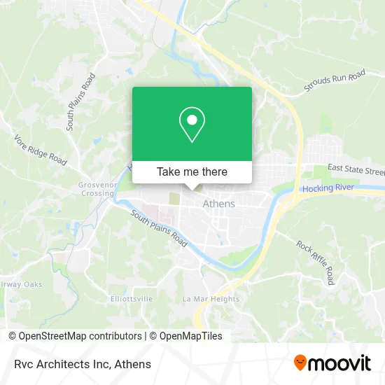 Rvc Architects Inc map