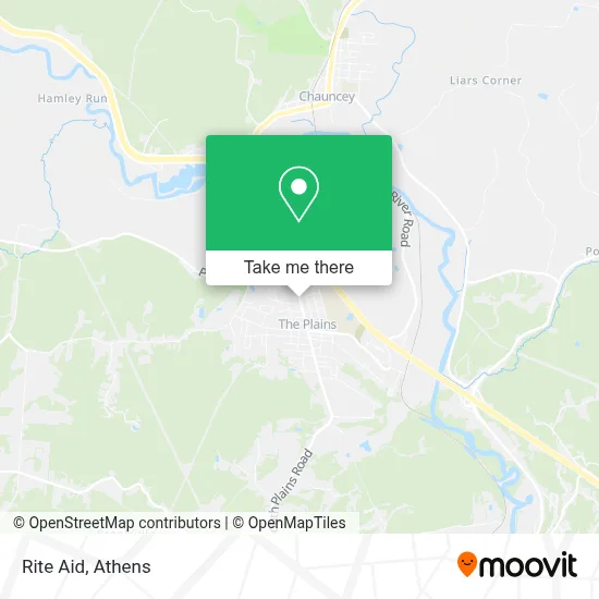 Rite Aid map