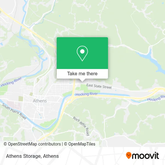 Athens Storage map