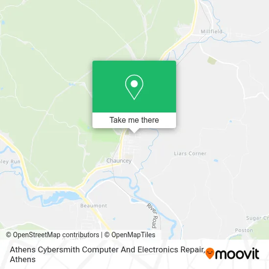 Athens Cybersmith Computer And Electronics Repair map