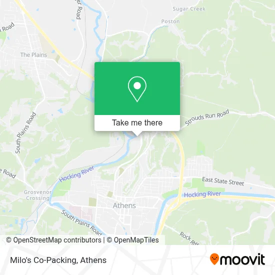 Milo's Co-Packing map