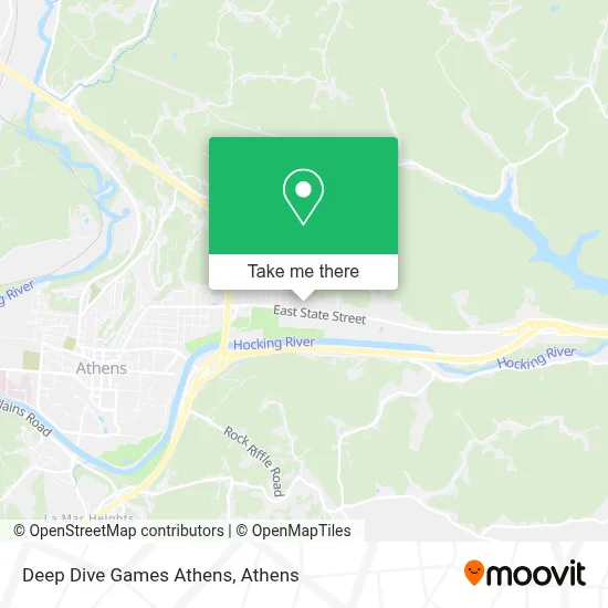 Deep Dive Games Athens map