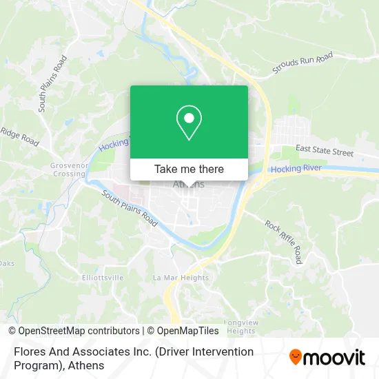 Flores And Associates Inc. (Driver Intervention Program) map