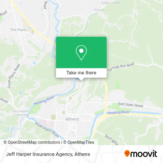 Jeff Harper Insurance Agency map