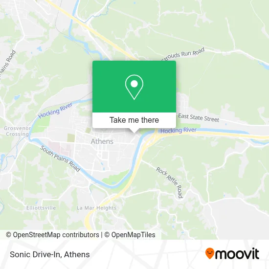 Sonic Drive-In map