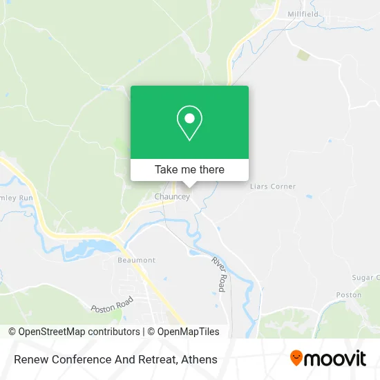 Renew Conference And Retreat map