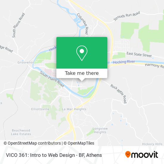 VICO 361: Intro to Web Design - BF map