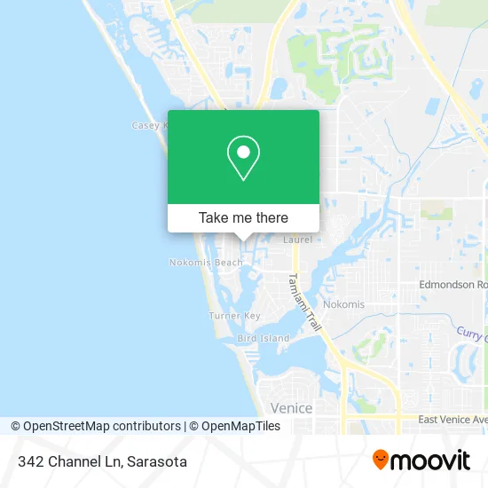 342 Channel Ln map