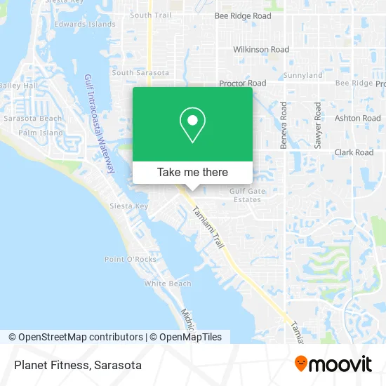 Planet Fitness map