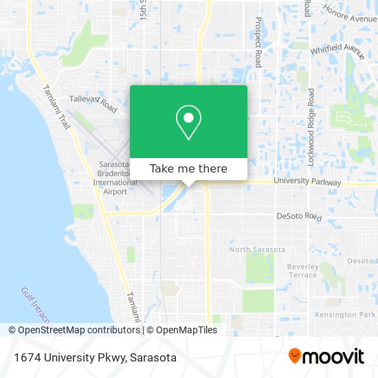 1674 University Pkwy map