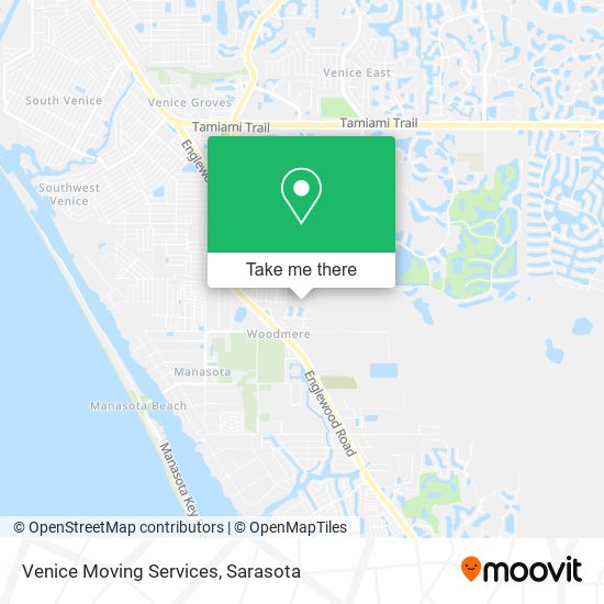 Venice Moving Services map